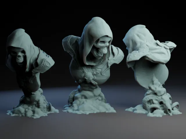 Skeletor Bust