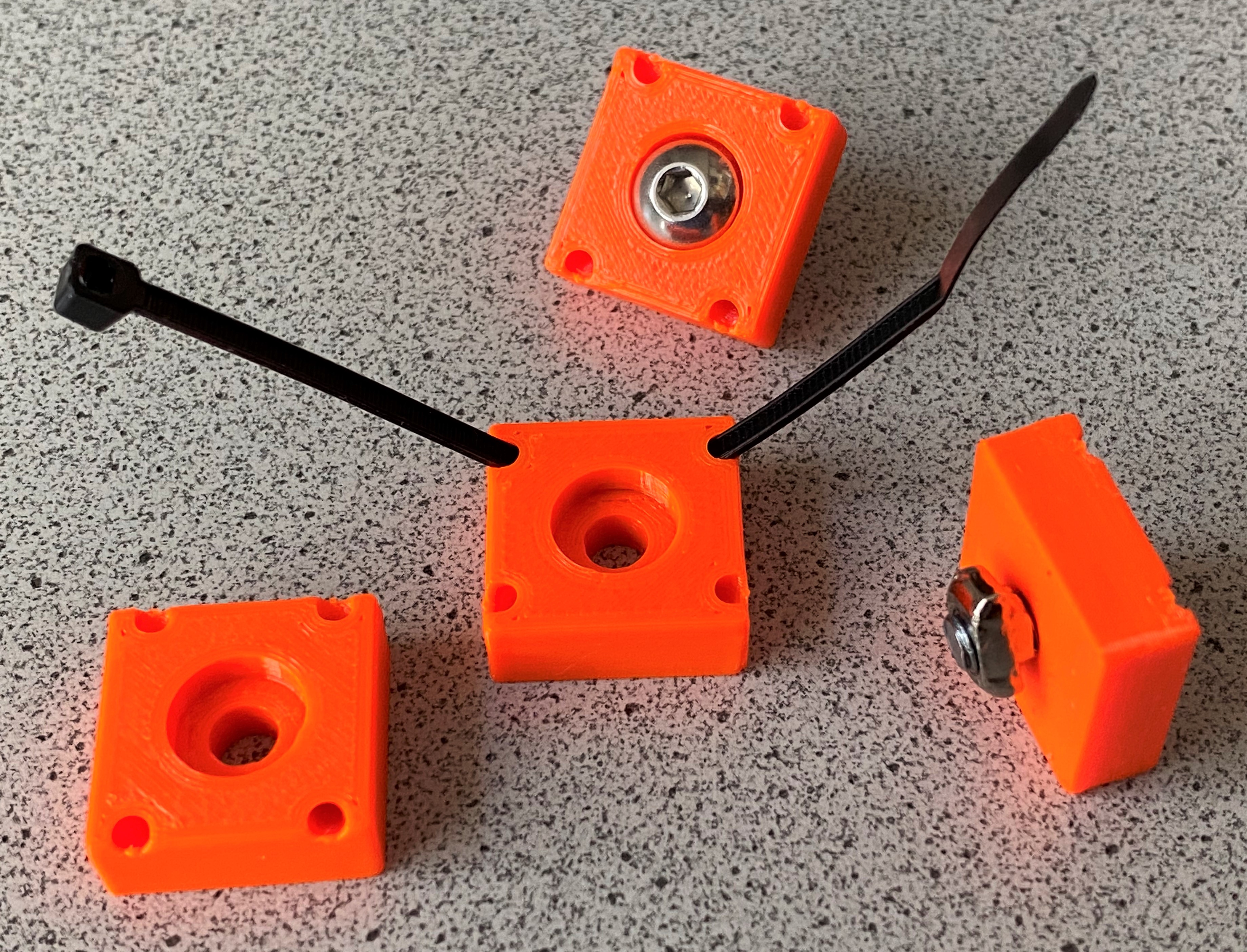 Cable Tie Holders for 2020 Profile