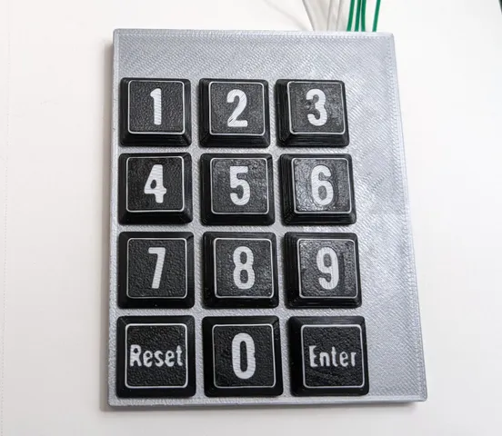 Another Parametric Matrix Keypad