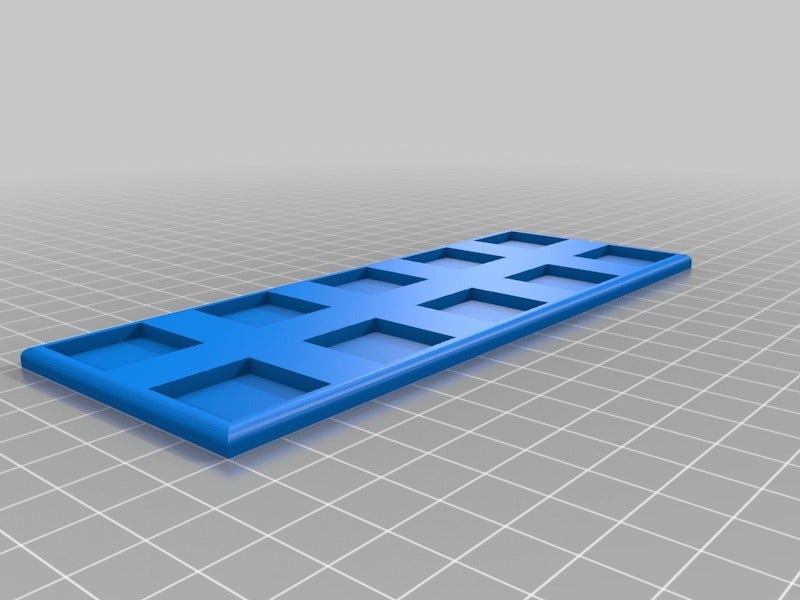 10x4 skirmish movement tray for 28 mm miniatures