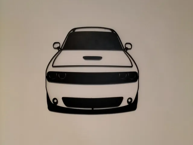 Dodge Challenger Silhouette