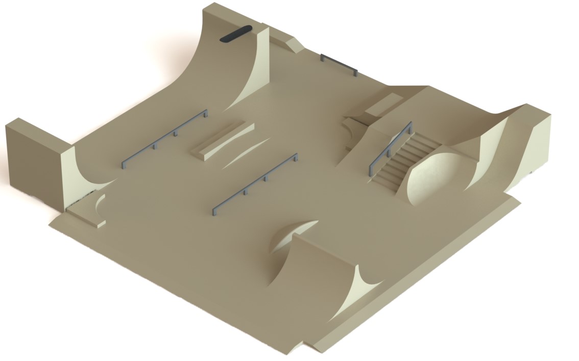 Mini SkatePark - FingerBoard