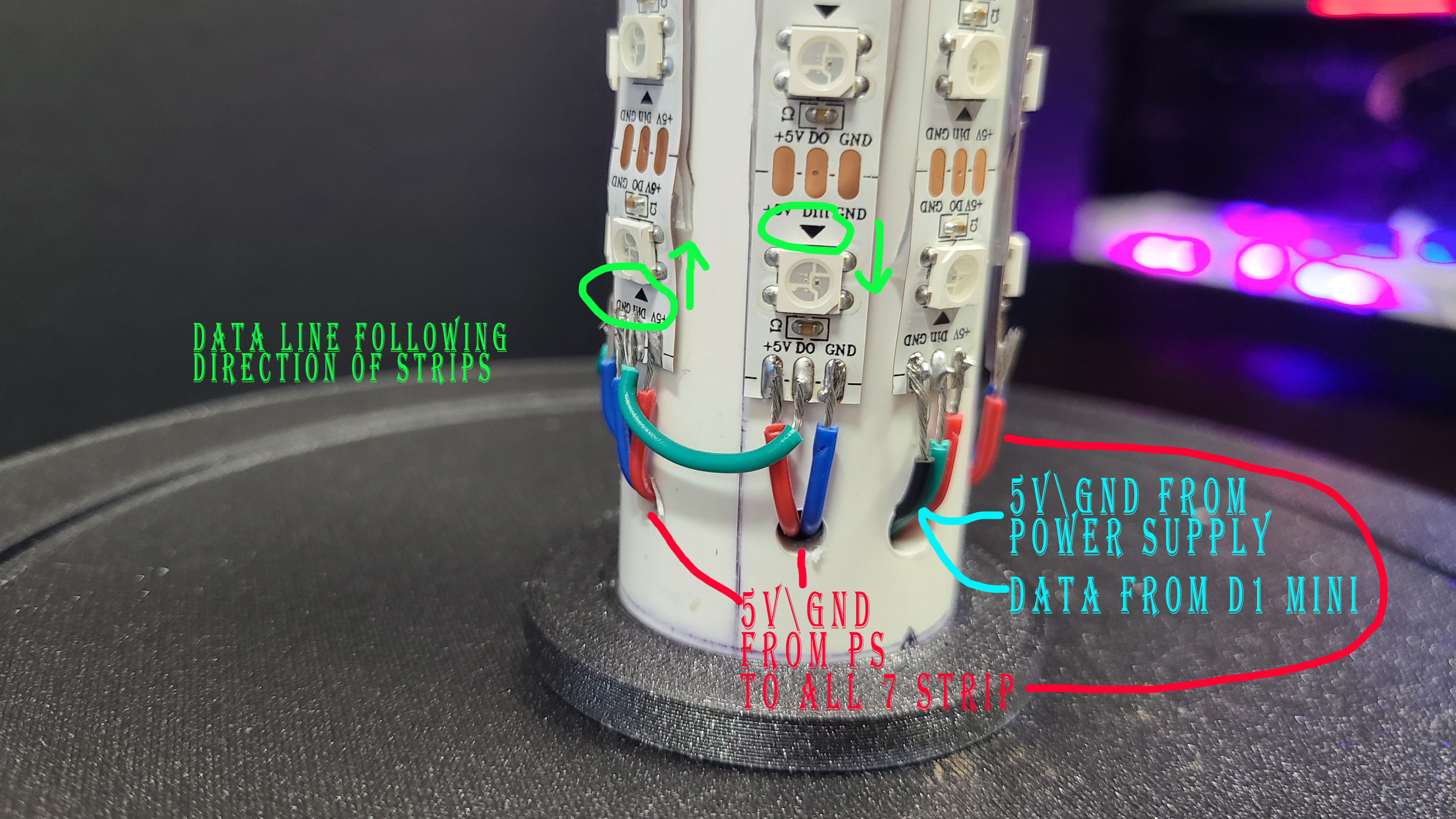 Miniatura 18 do modelo 3D 3FT LED Tower Lamp