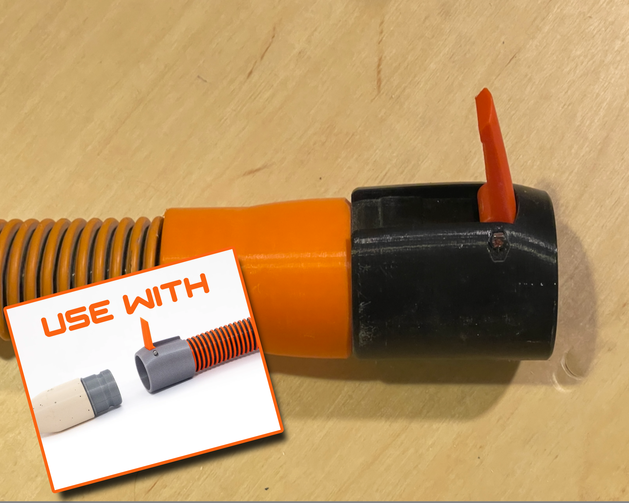 CAMLOCK Adapter for RIDGID Hose (OD 43.50 mm)