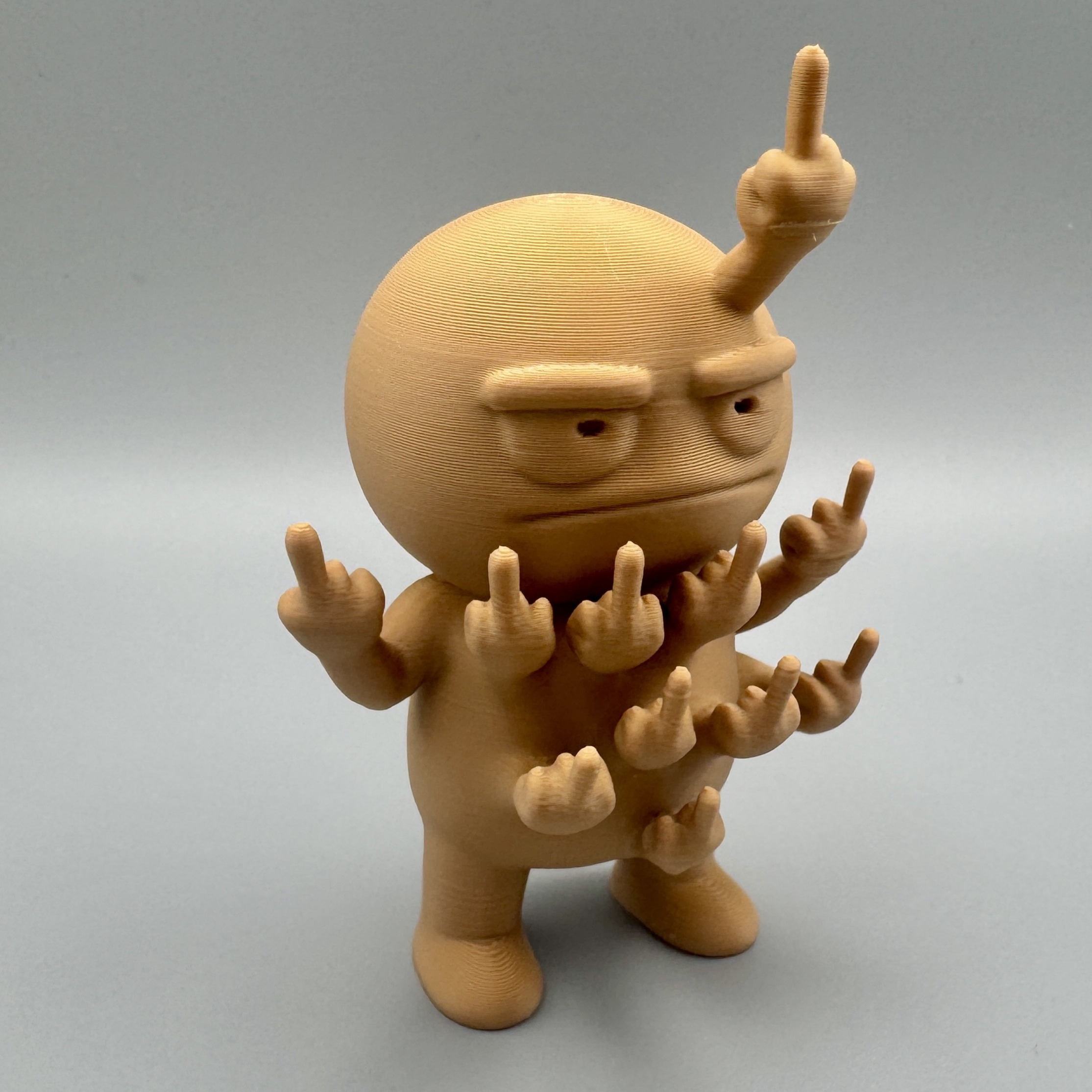 Middlefinger Meme – Angry Full Body Middle Fingers