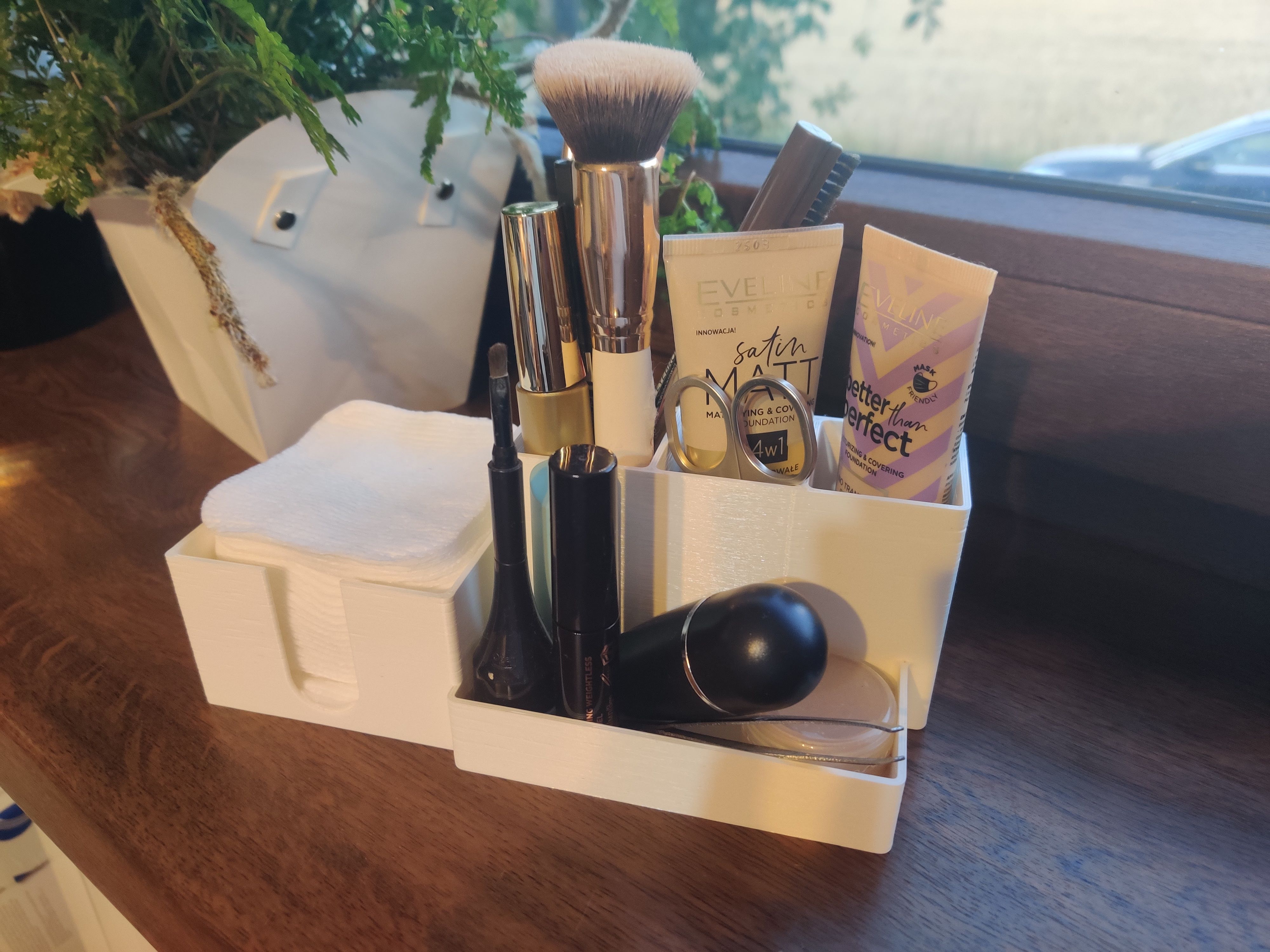 Makeup organizer by Krokogator | Download free STL model | Printables.com