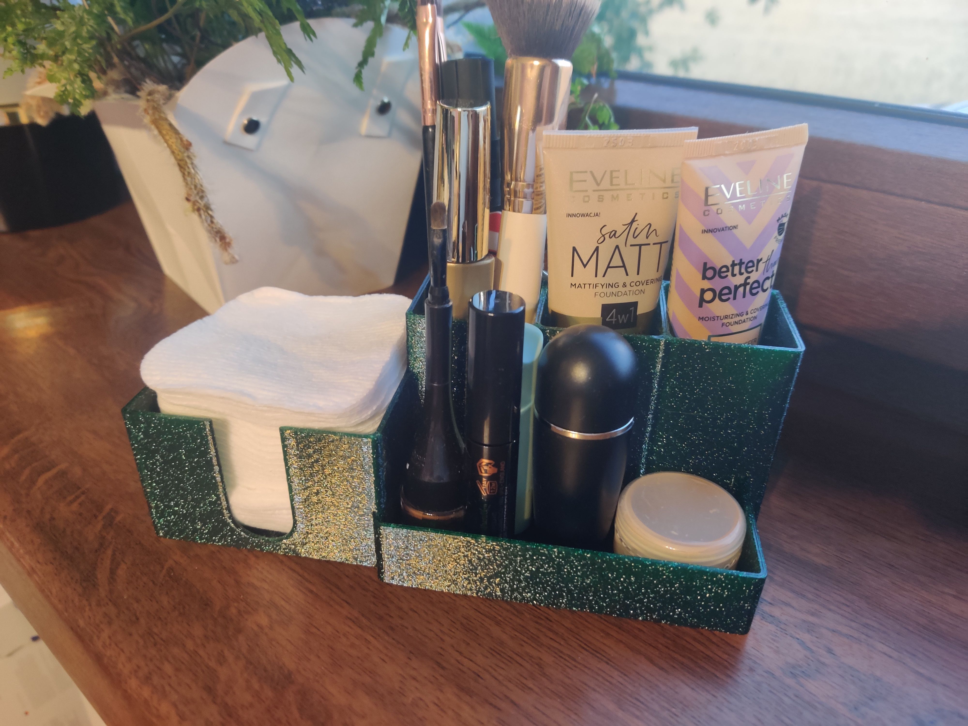 Makeup organizer by Krokogator | Download free STL model | Printables.com