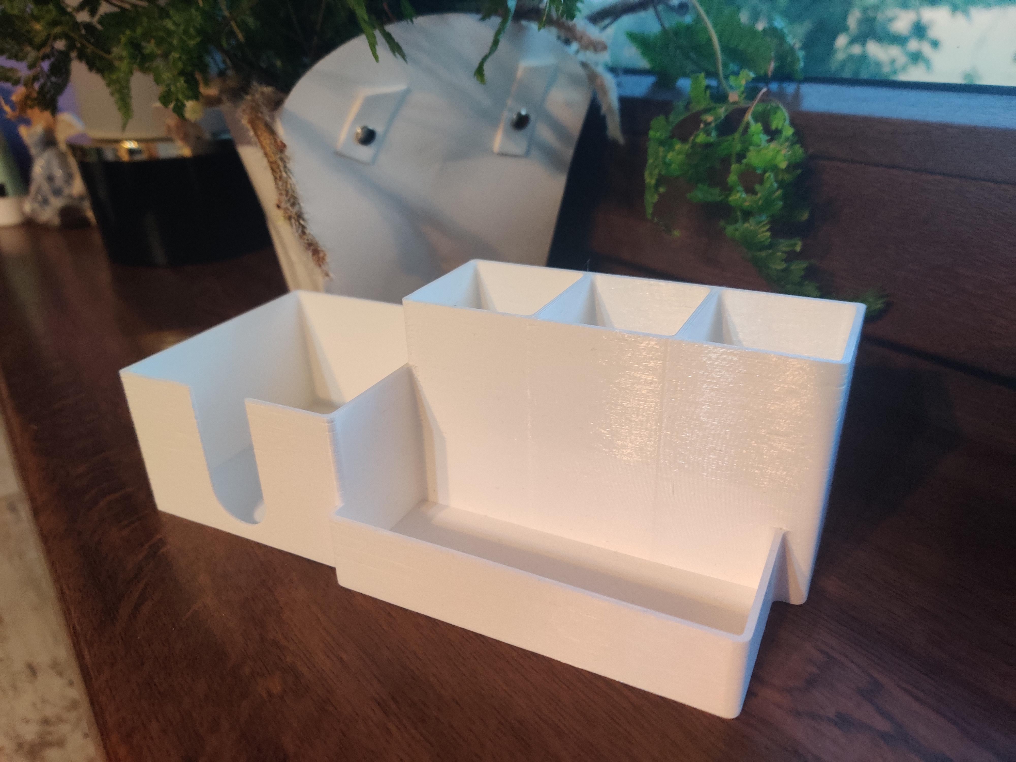 Makeup organizer by Krokogator | Download free STL model | Printables.com