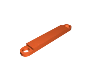 Traxxas Rustler Battery Hold Down Bracket by FusionBolt | Download free