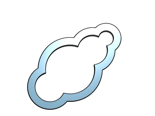 Cloud cookie cutter