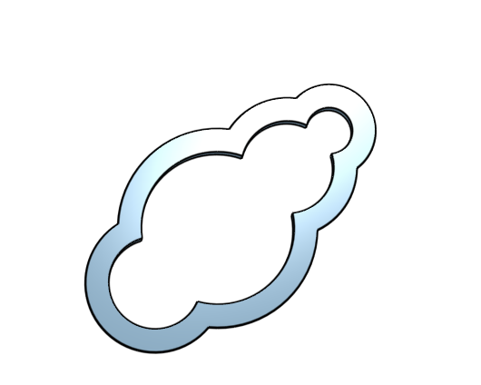 Cloud cookie cutter