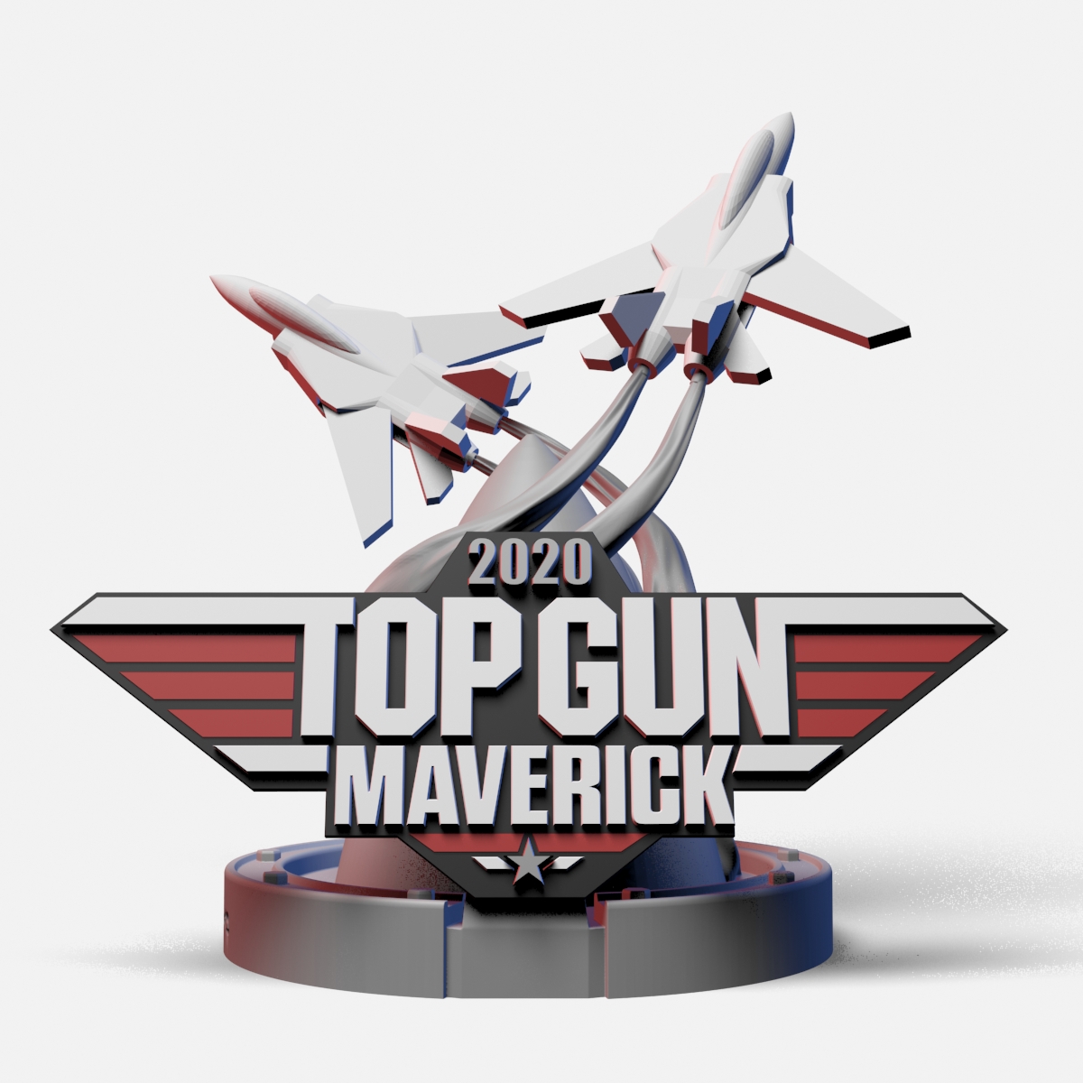 TOP GUN Tribute Stand - UPDATED! -> 2022 by Grafit | Download free STL ...