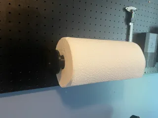 Pegboard Paper Towel Holder - Makers Road