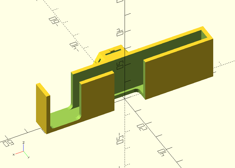 Paramaterized Honeycomb Storage Feeler Gauge holder