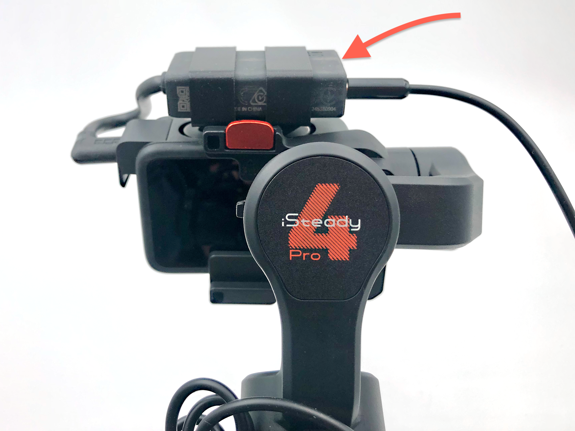 GoPro Mic Adapter Mount For Hohem iSteady Pro 4 Gimbal by cewo