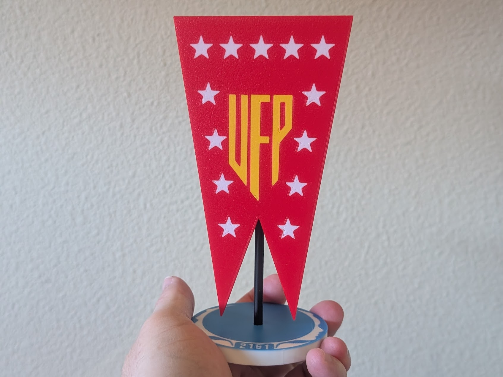United Federation of Planets Banner Desktop Decoration