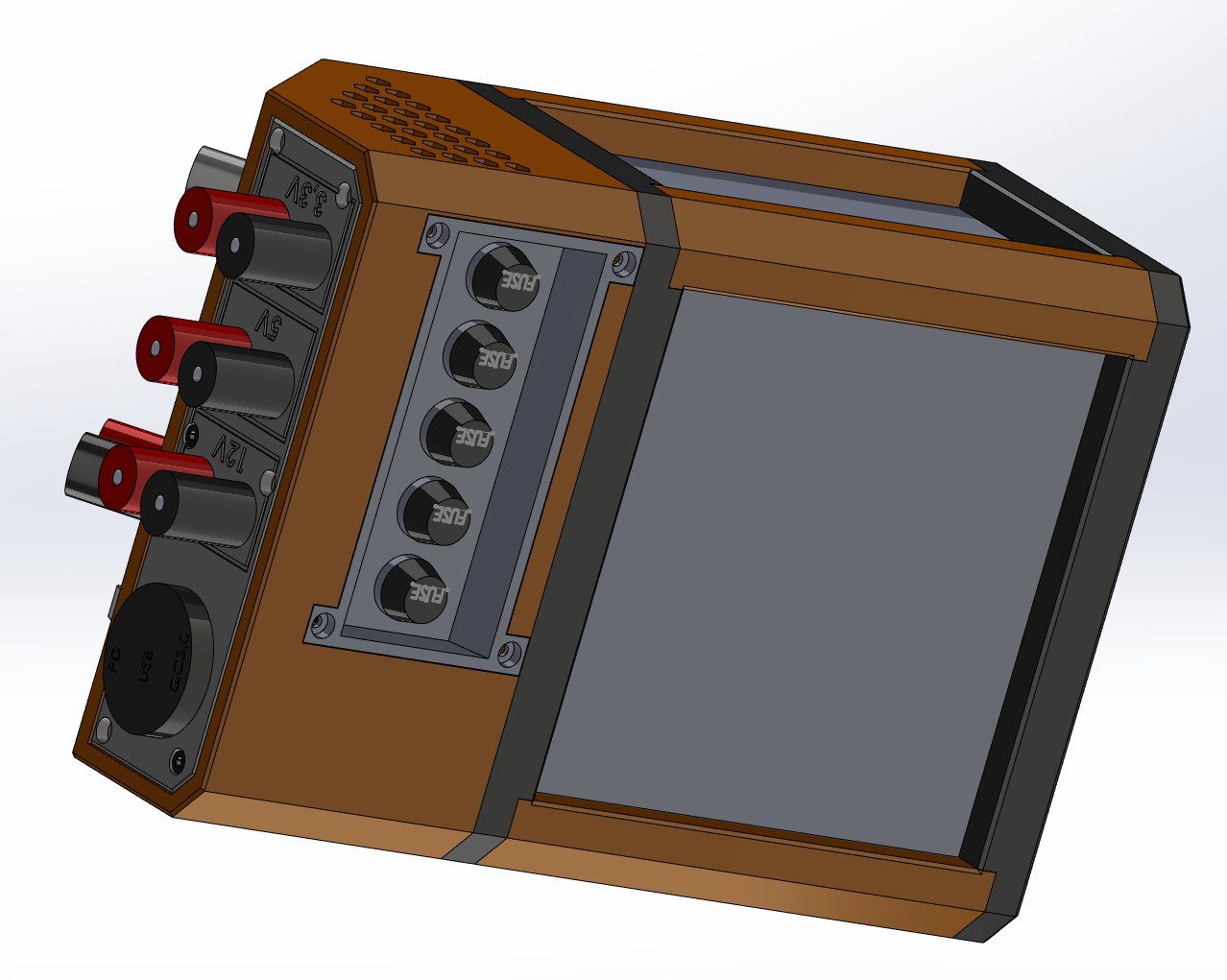Miniatura 3 do modelo 3D ATX Workbench PSU