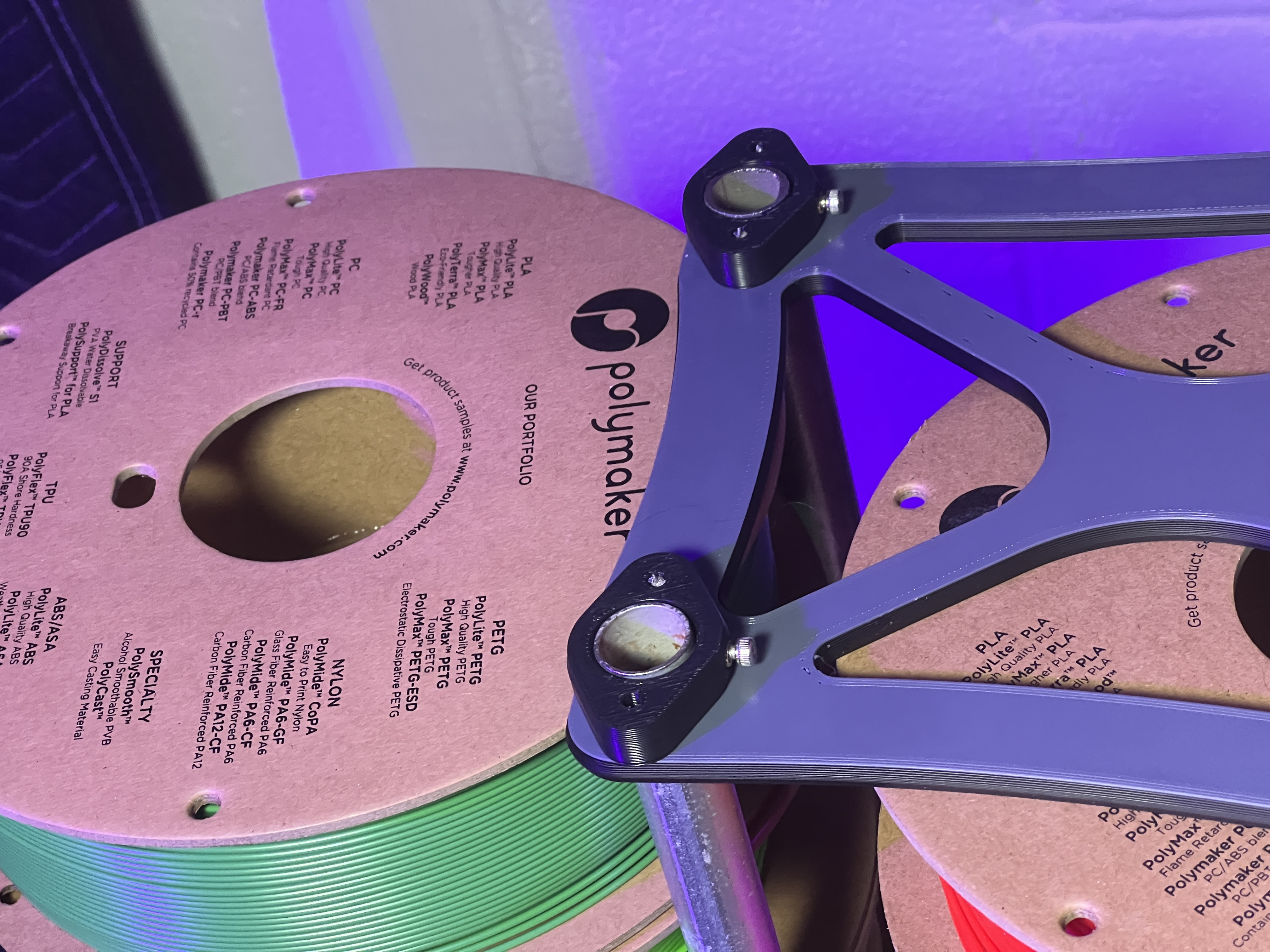 RepRack Streamlined Clamps