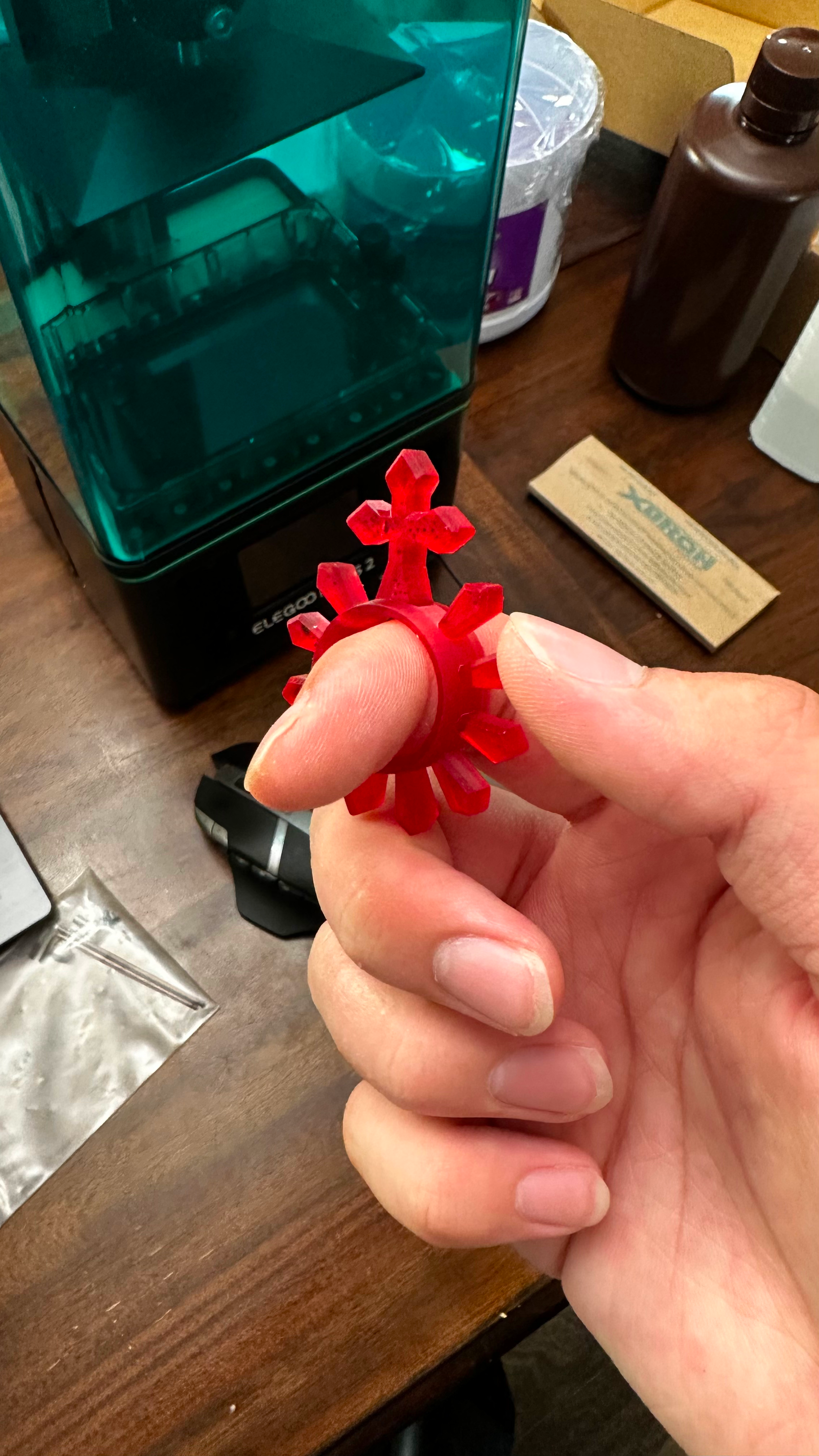 Miniatura 2 do modelo 3D The Rosary RIng