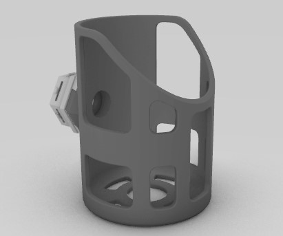 Bed Weld Honeycomb Wall Storage Holster
