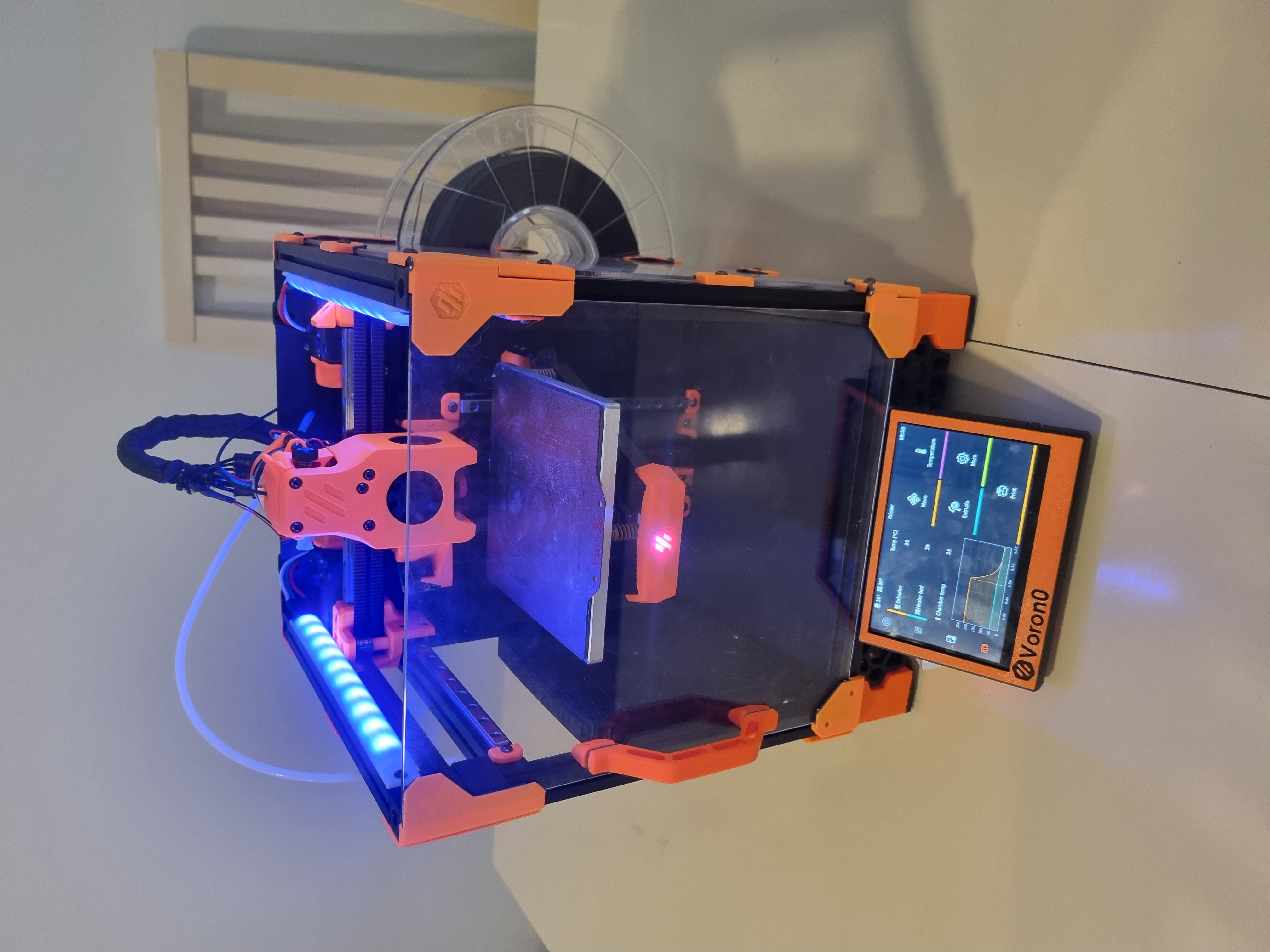 Voron0 - BTT TFT50 Touchscreen Mounting Bracket and Cover