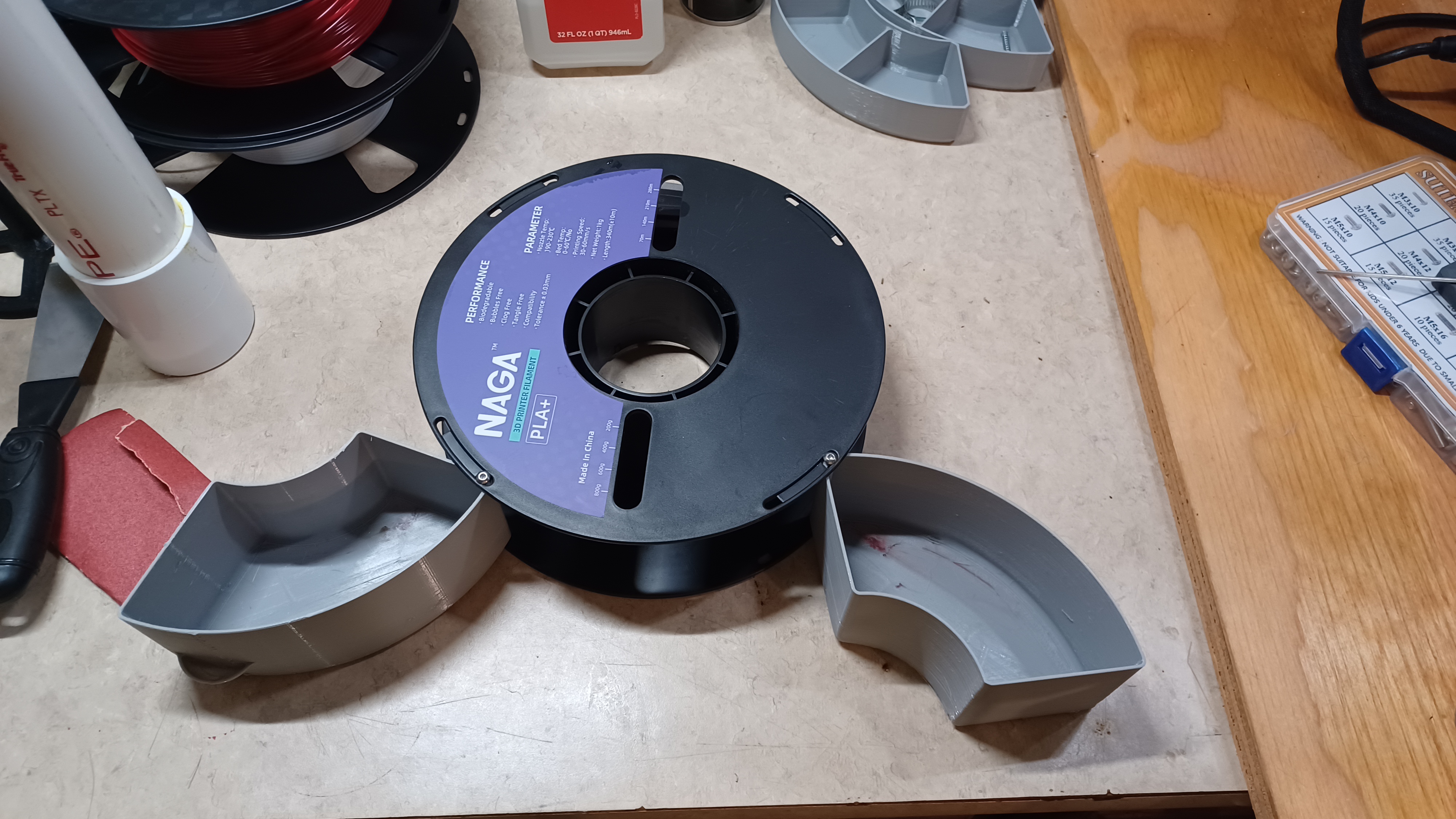 Miniatura 3 do modelo 3D Stacking Spool Drawer System