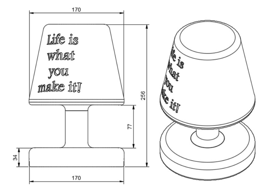 Lamp / Lampe by Loh_Olli | Download free STL model | Printables.com