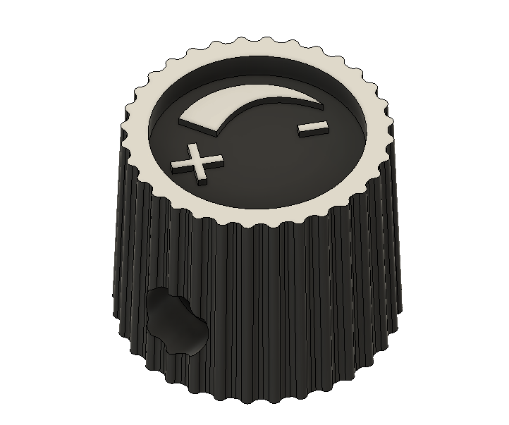 Oxygen concentrator knob