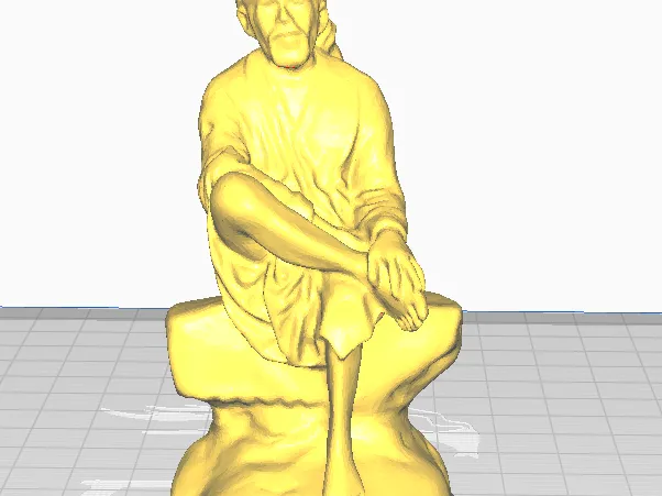 Sai Baba with Flat Base