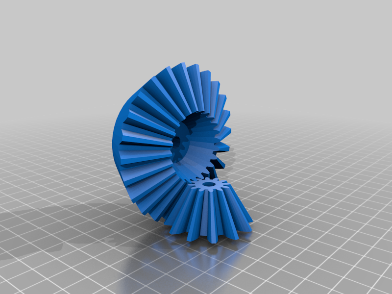 My Customized Bevel Gear Matched Pair Generator by Alzibiff Download