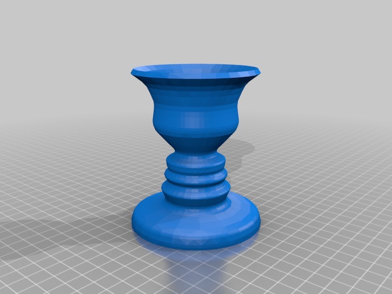 Victorian Goblet face illusion by Alzibiff | Download free STL model ...