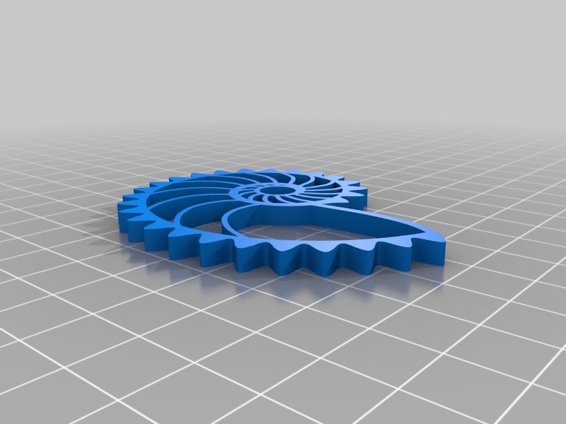 Motorised Nautilus Gears 2 by Alzibiff Download free STL model