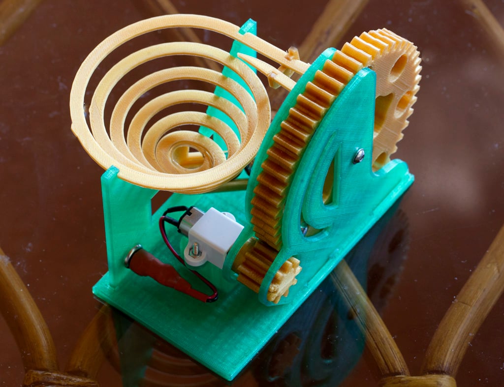 Motorised Marble Machine