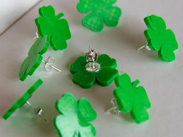 Small Earrings with locating ring