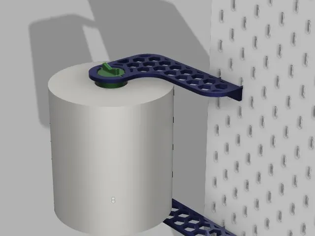 Ikea Skadis Paper Towel Side Support