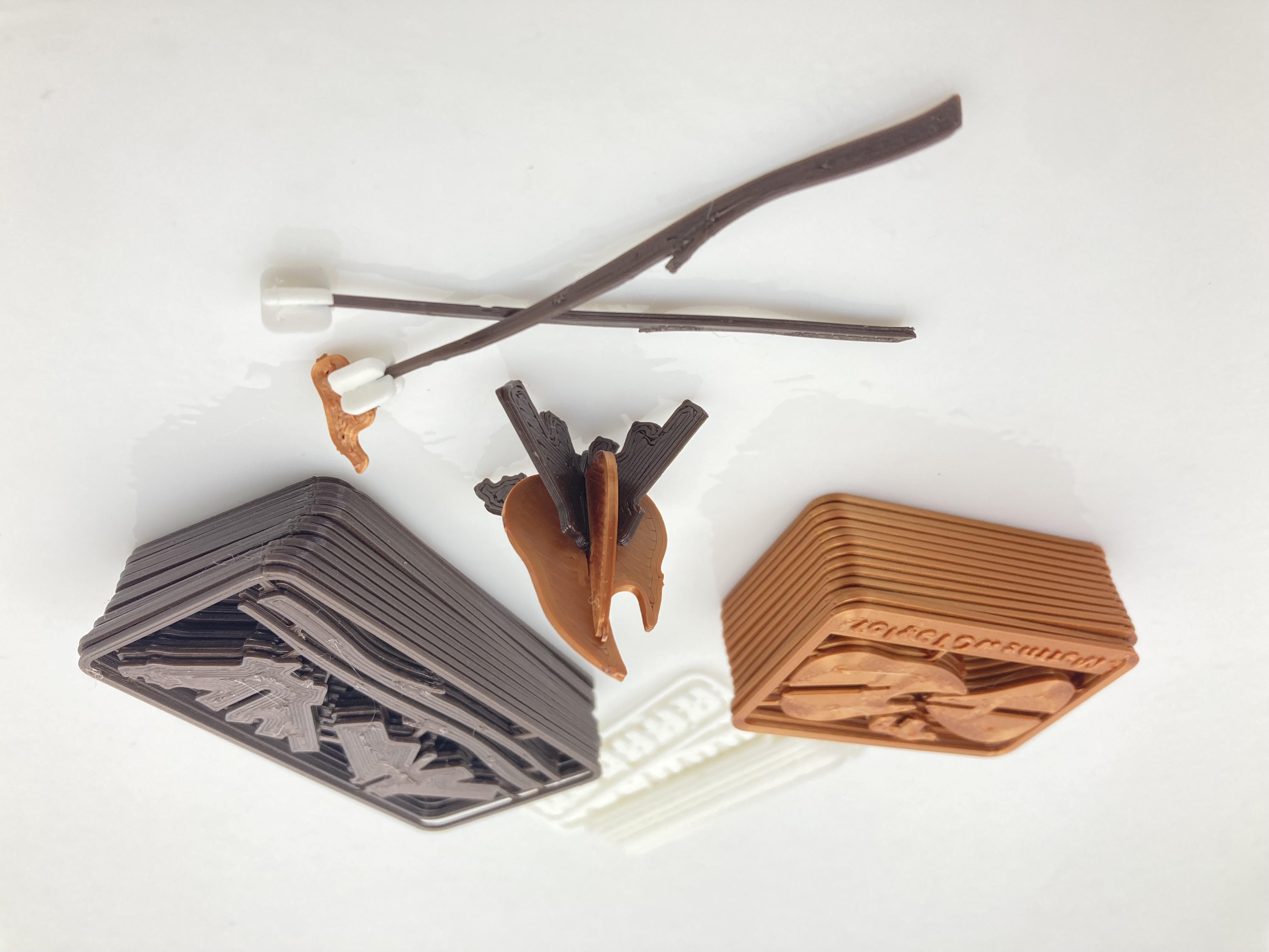 Miniatura 2 do modelo 3D Campfire Kit Card