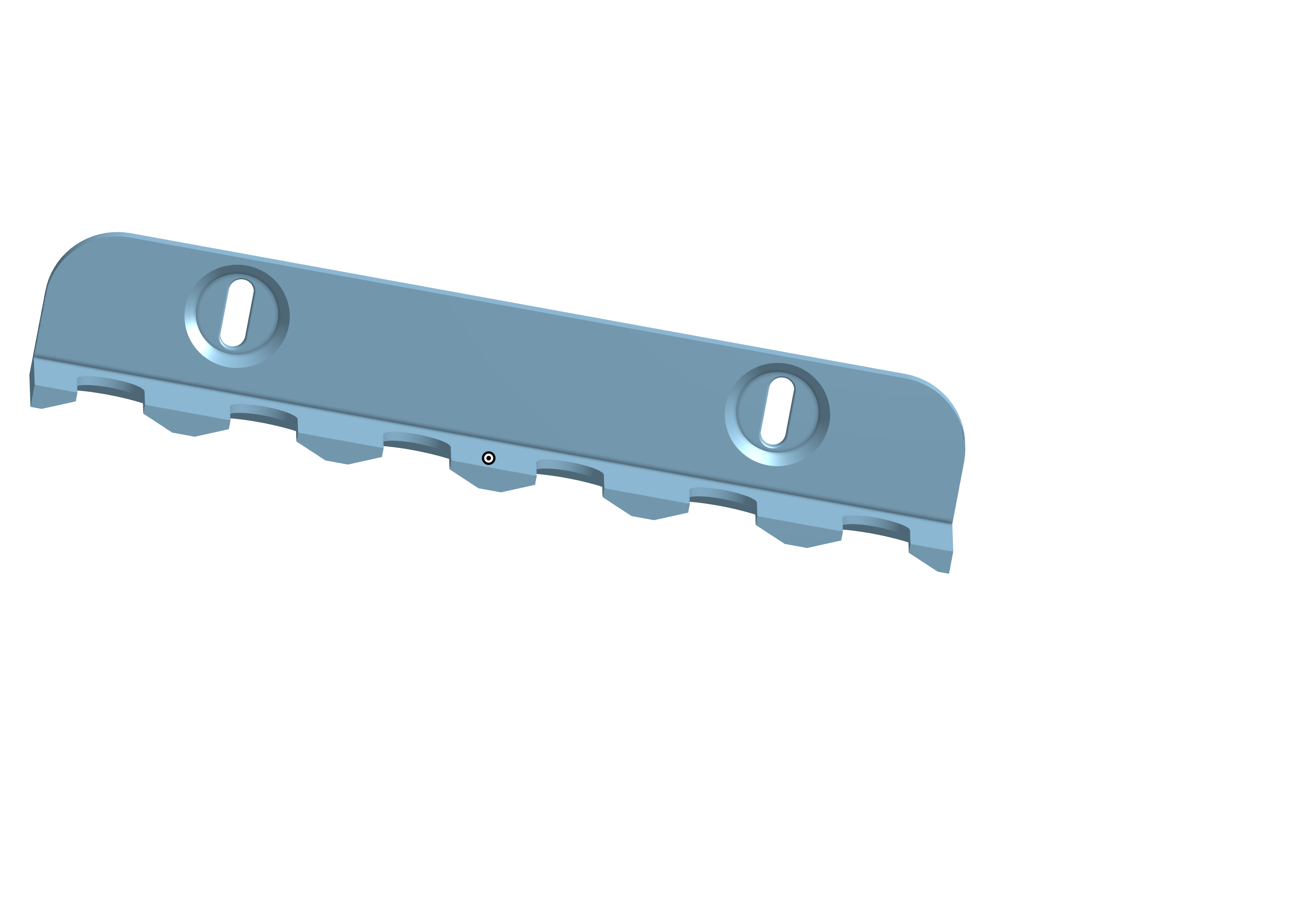 Skadis Tube Holder by Mats Pedersen Download free STL model