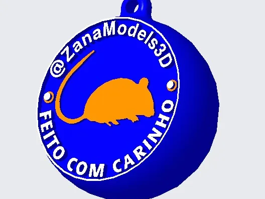 Zana Models Keychain