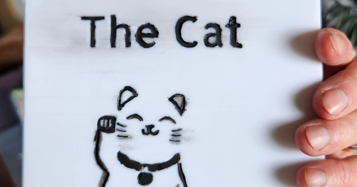 Cat Poop Scoop Holder by ooGDoo Download free STL model