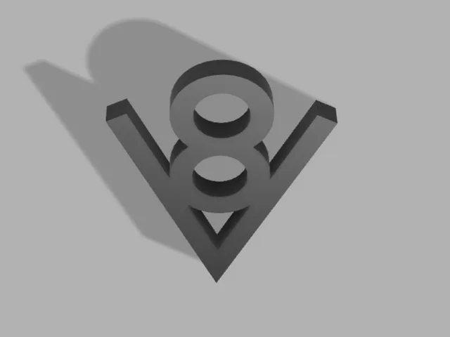 V8 earring