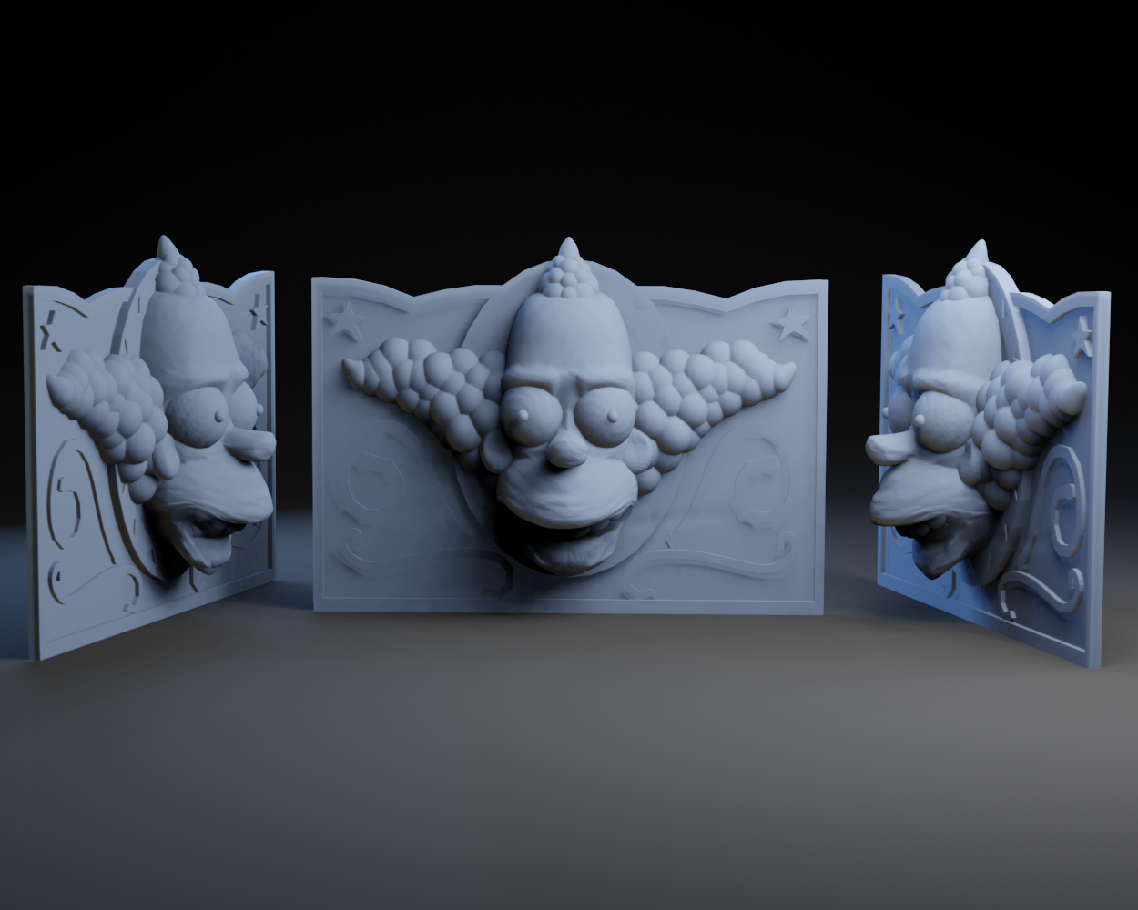 Krusty The Clown Plaque
