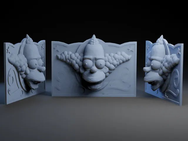 Krusty The Clown Plaque