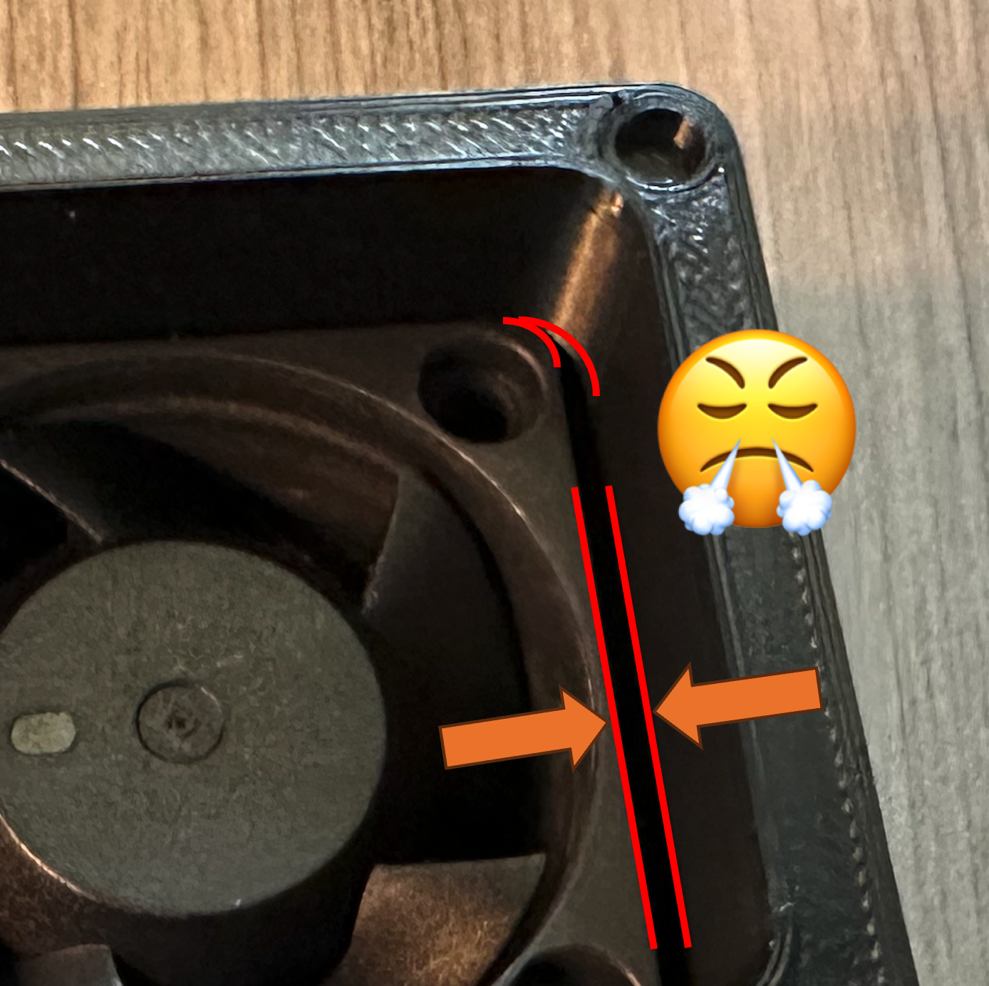 Bento V2 - Fan Case for Small Outside Radius Fan Body