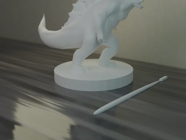Lizard God  miniature(Godzilla type monster)