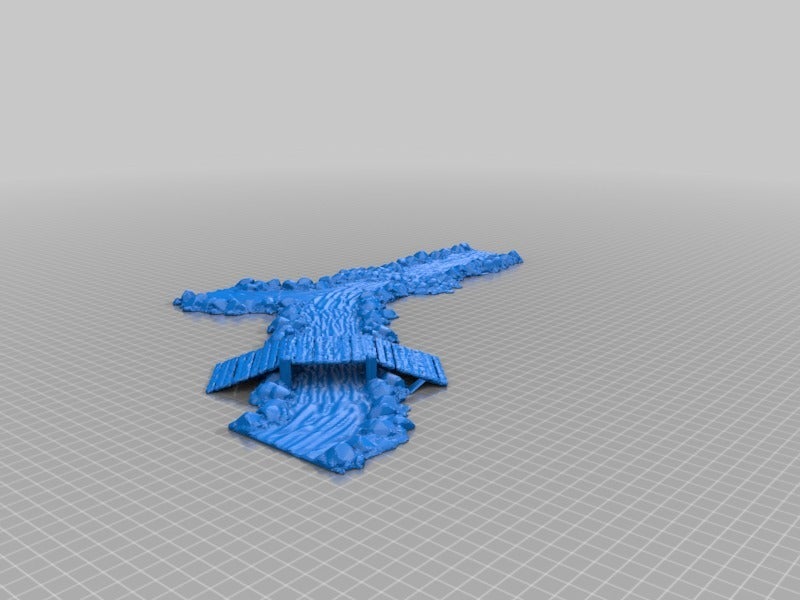 28mm River Terrain