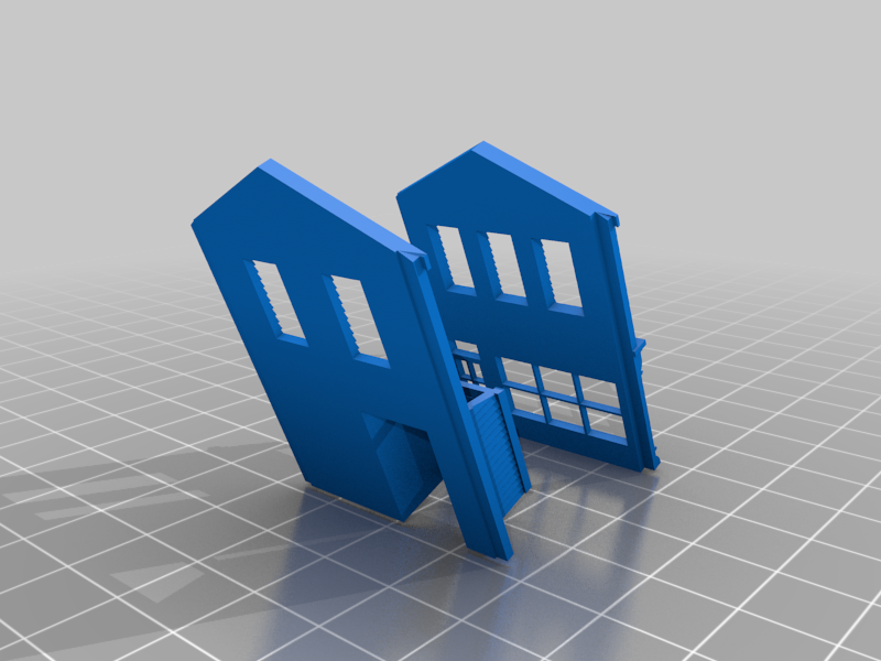 N scale building by Chris Schmuck Download free STL model