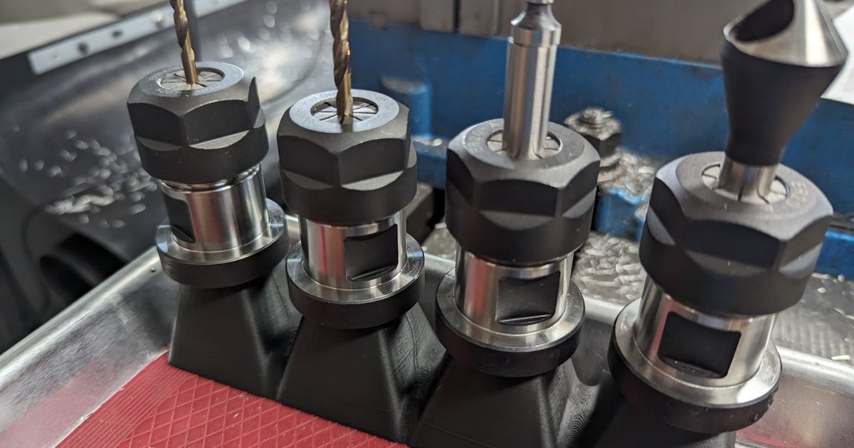 Volcano Vertical TTS Tool holder by CraigIn3D Download free STL model