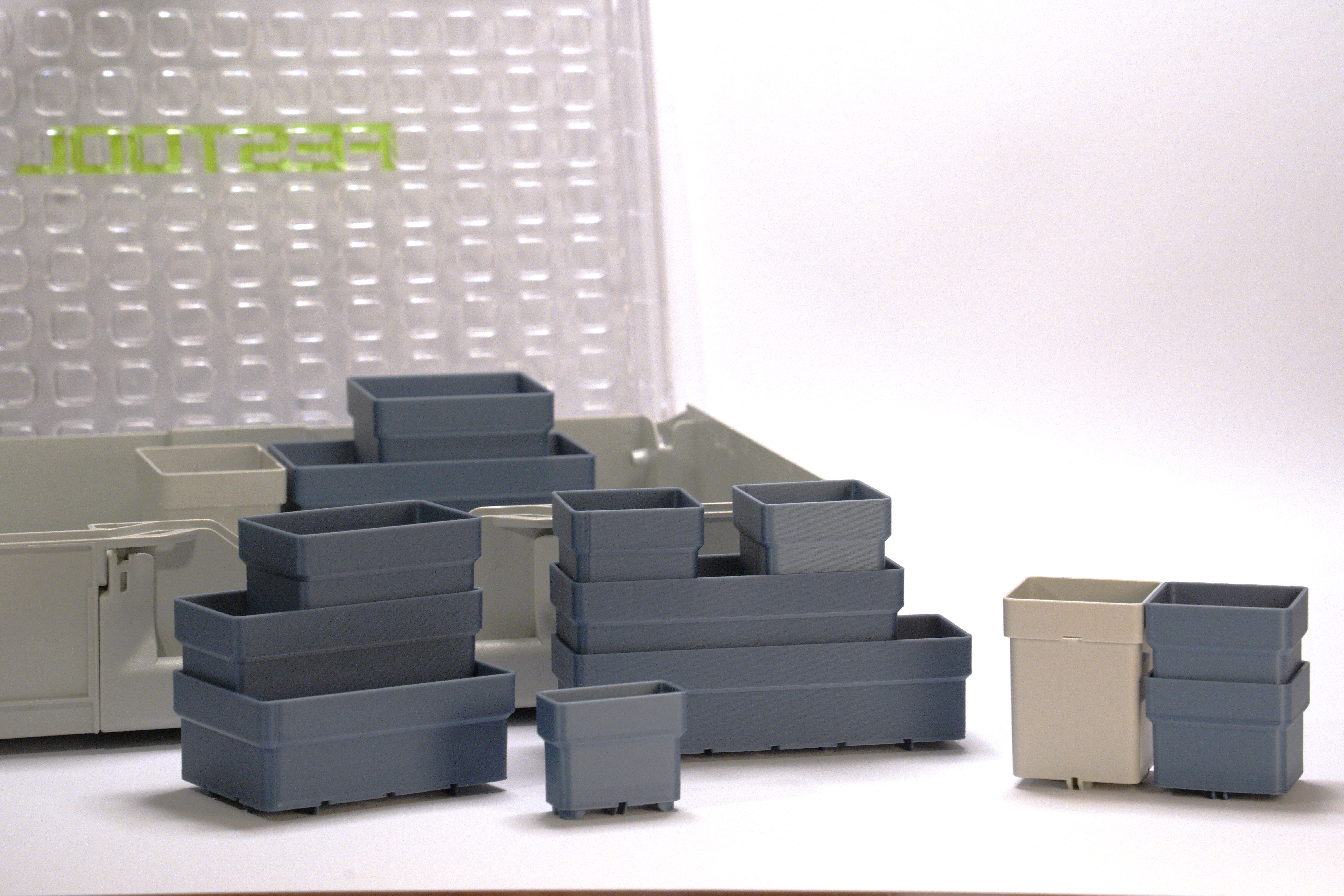 Systainer Organizer Boxes 42,5 FDM-Printer friendly Tanos/Festool/Bott