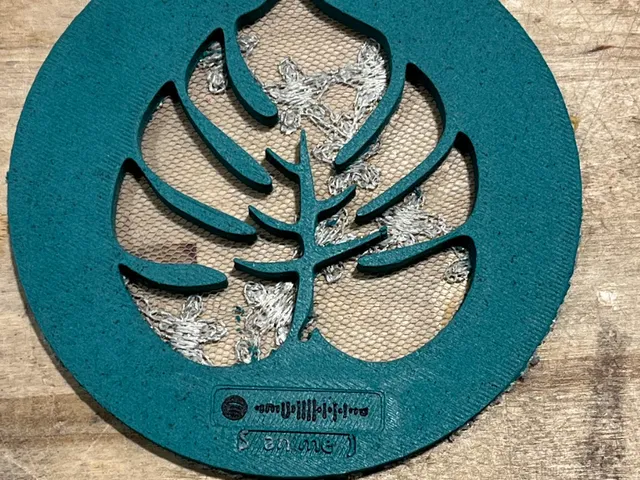 Leaf Coaster ("Northwestern ME495: Intro to AM 2026")