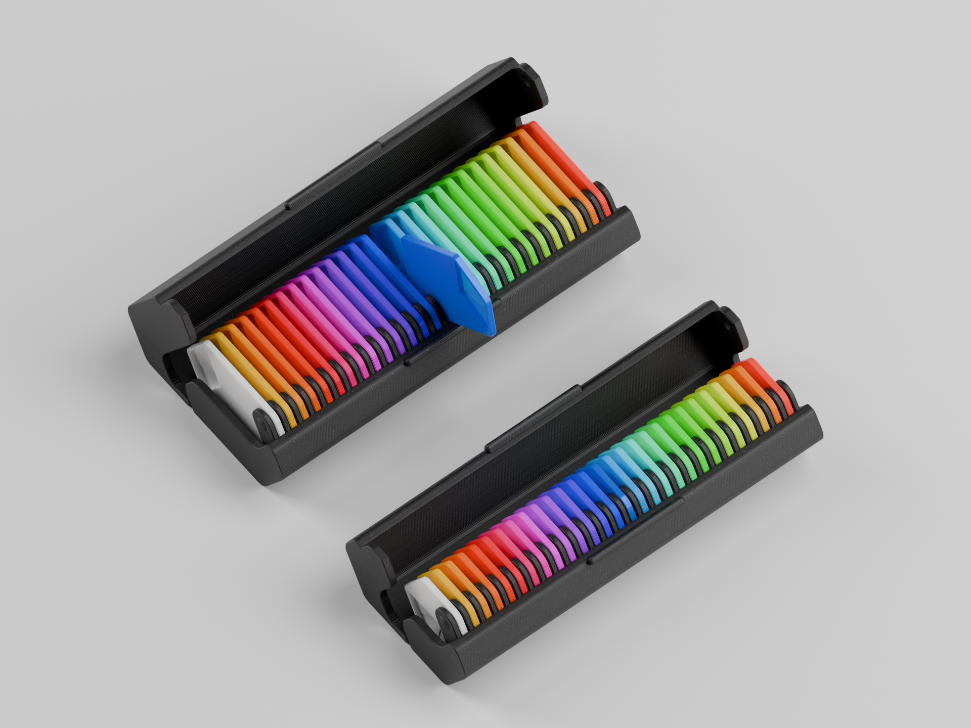 Filament Sample Box – Print-in-Place Organizer